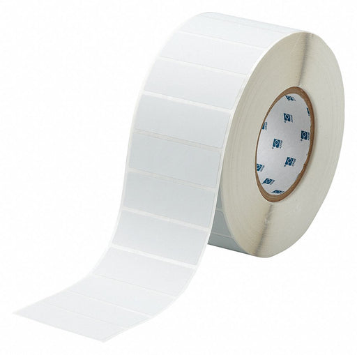 Pre-Cut Label Stock Roll Silver Matte