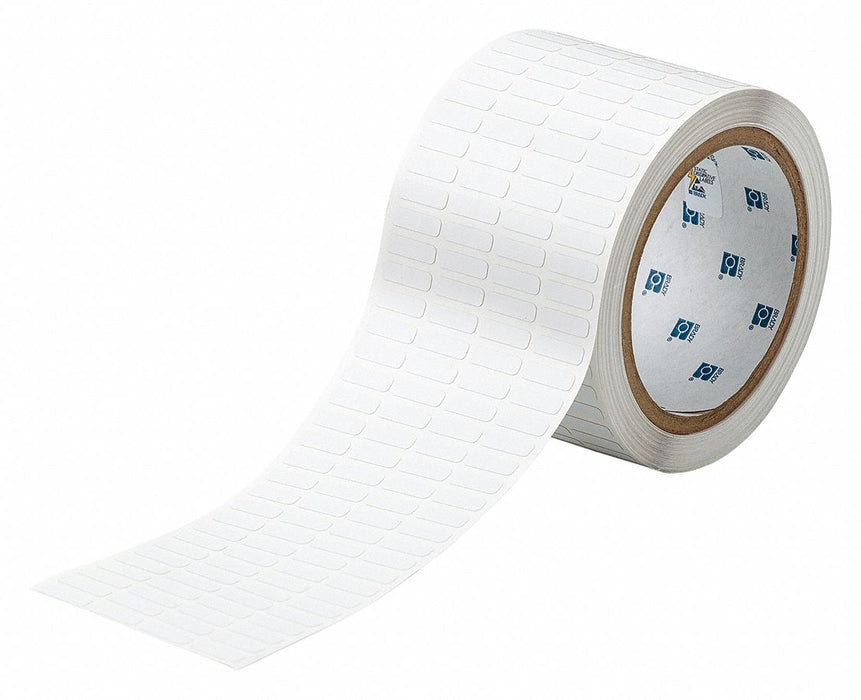Pre-Cut Label Stock Roll White Matte