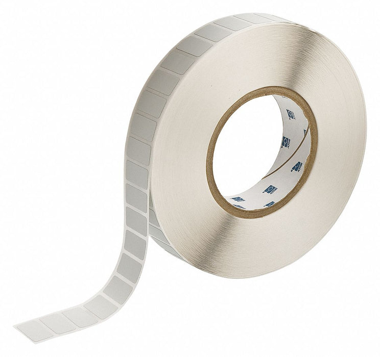 Pre-Cut Label Stock Roll Silver Matte
