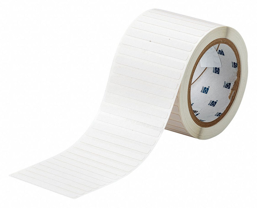 Pre-Cut Label Stock Roll White Matte
