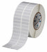 Pre-Cut Label Stock Roll Gray Satin