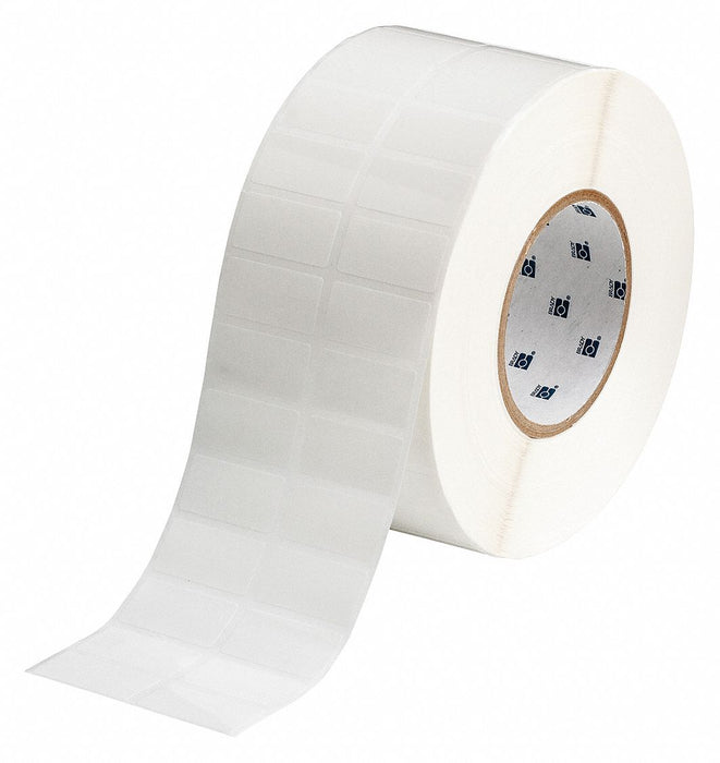 Pre-Cut Label Stock Roll White Gloss