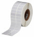 Pre-Cut Label Stock Roll Gray Satin
