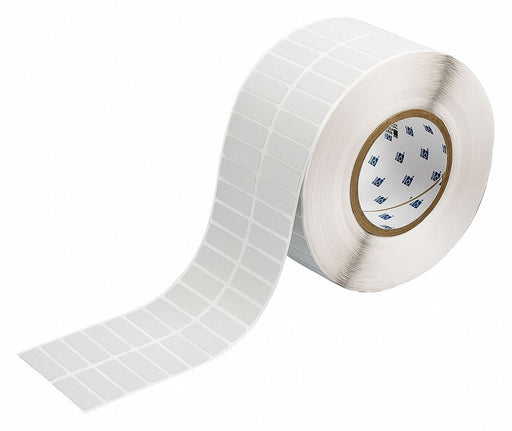 Pre-Cut Label Stock Roll Silver Matte