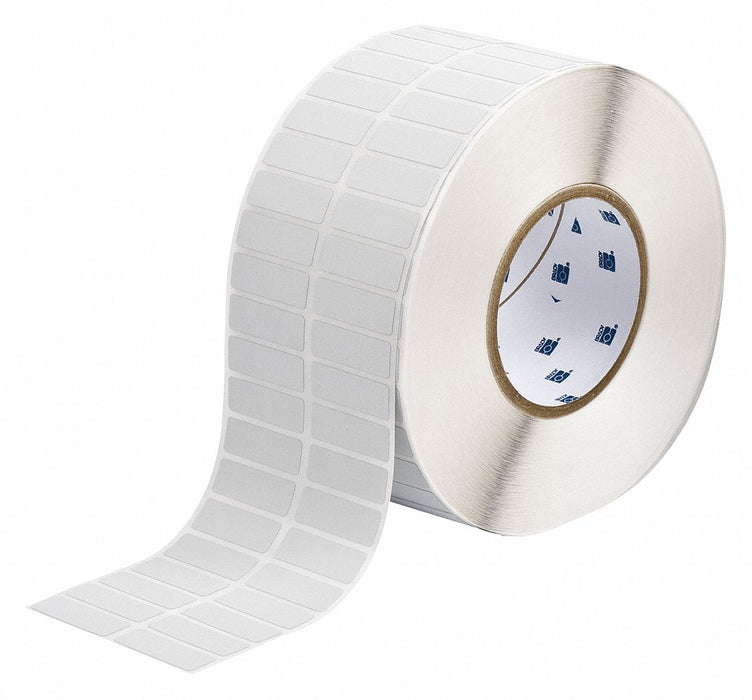 Pre-Cut Label Stock Roll Gray Matte