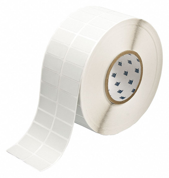 Pre-Cut Label Stock Roll Silver Matte
