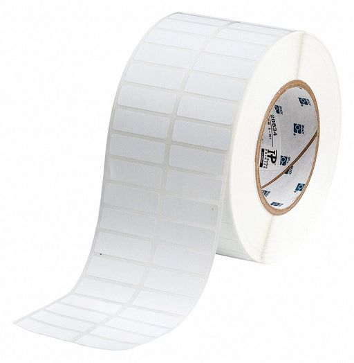 Pre-Cut Label Stock Roll White Matte