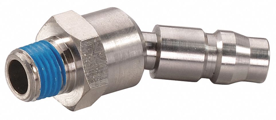Quick Connect Plug 1/4 Body 304 SS