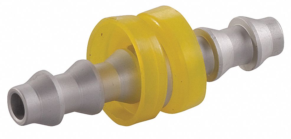 Barbed Hose Mender Aluminum 3/8 ID Male