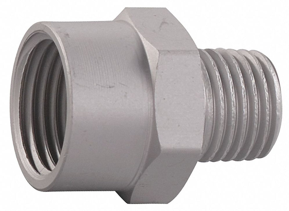 Pipe Bushing Aluminum 1/4 x 3/8 in