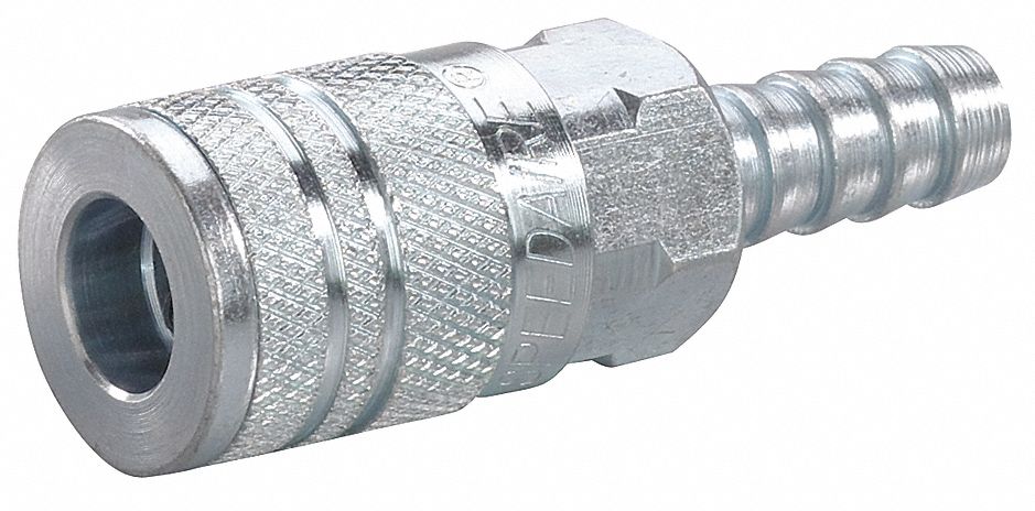 Quick Connect Socket 1/4 Body 3/8 Barb