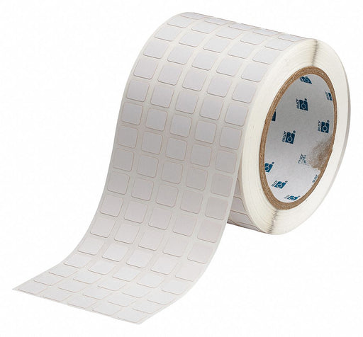 Pre-Cut Label Stock Roll White Matte