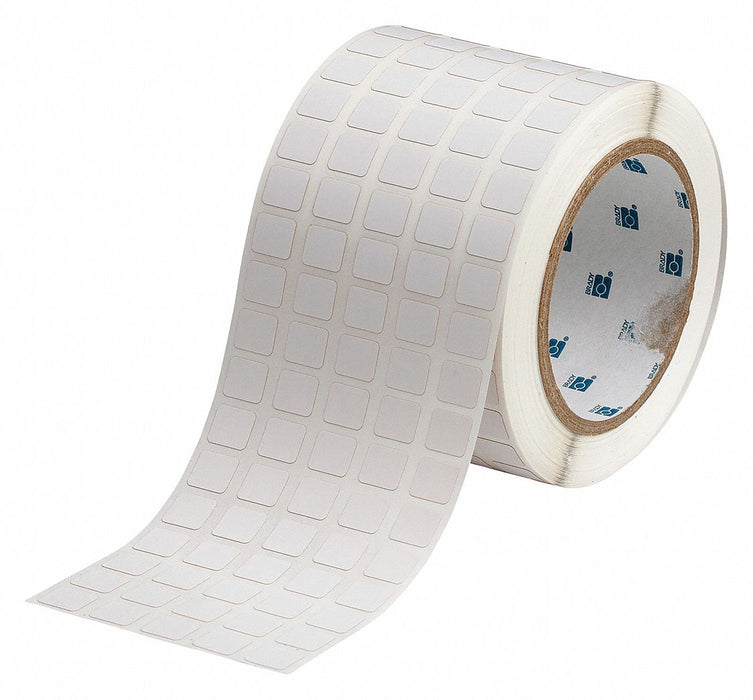 Pre-Cut Label Stock Roll White Matte