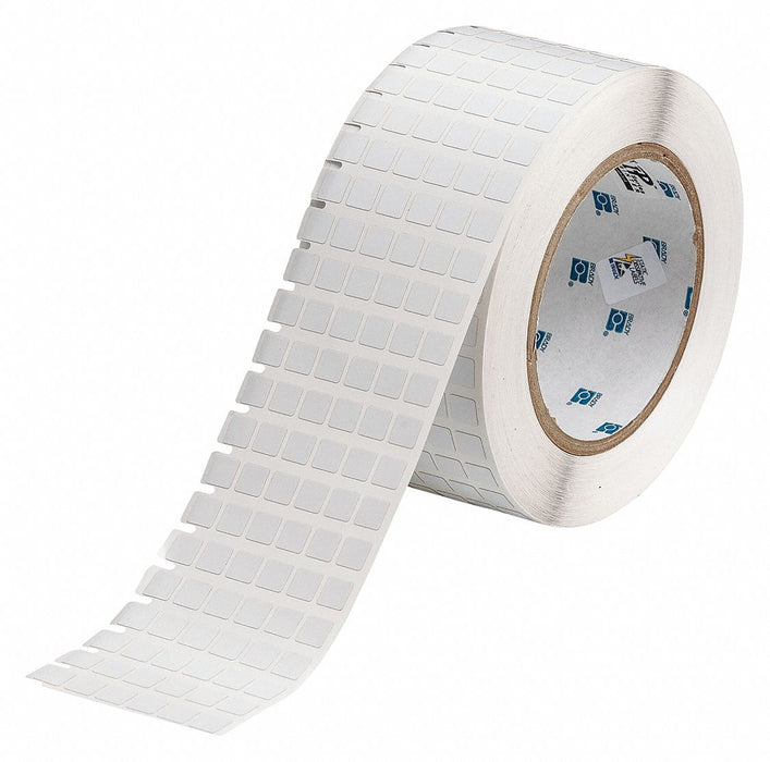 Pre-Cut Label Stock Roll White Matte