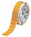 Pre-Cut Label Stock Roll Yellow Gloss