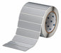 Pre-Cut Label Stock Roll Silver Gloss