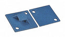 Cable Tie Base 4 Way Screw Blue PK100
