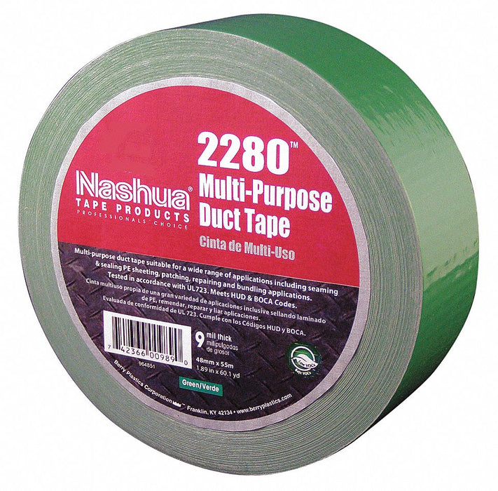 Duct Tape Green 1 7/8 in x 60 yd 9 mil