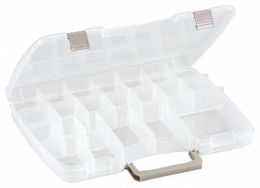CompartmentBox 11.25inW 15inL Clear