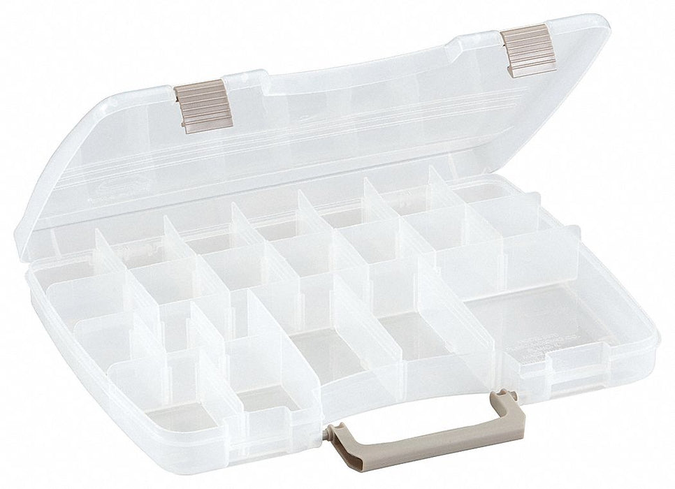 CompartmentBox 11.25inW 15inL Clear