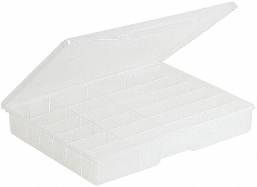 CompartmentBox 14.25inW 11.5inL Clear