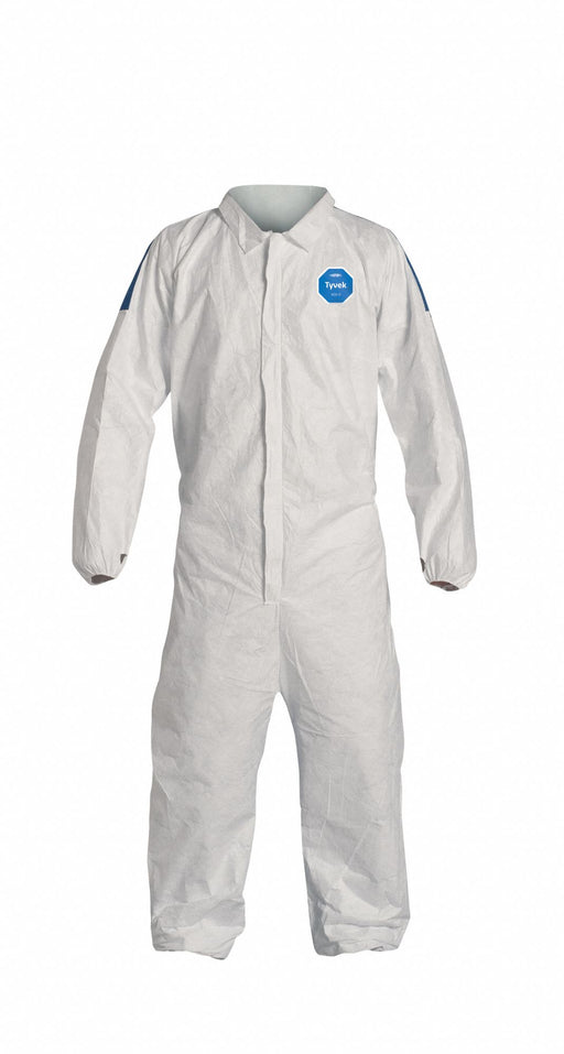 G7263 Coveralls M Blue/Wht Tyvek 400 D PK25