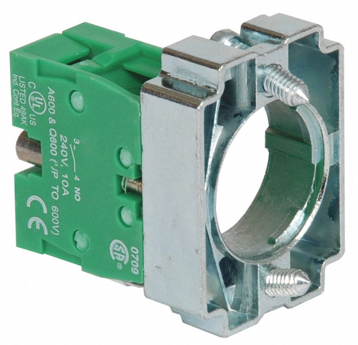 Contact Block Green 1NO 22 mm