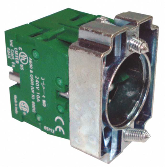 Contact Block Green 2NO 22 mm