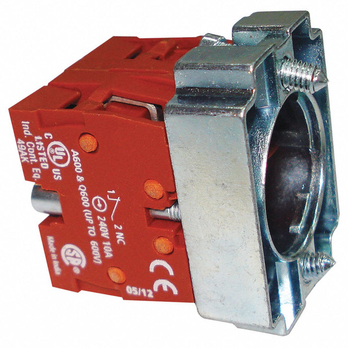 Contact Block Red 2NC 22 mm