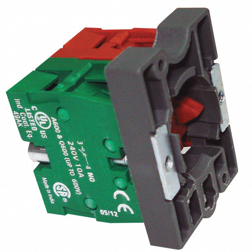 Contact Block Green 1NO/1NC 22 mm