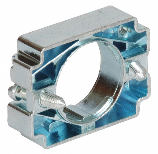 Bracket 22 mm Silver