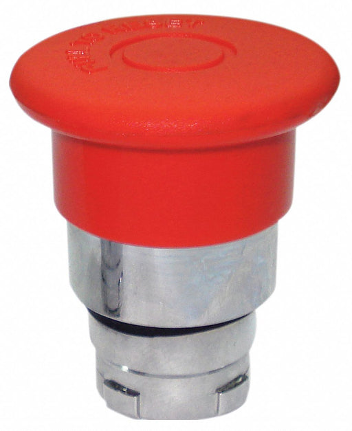 Mushroom Head Push Button Red 22mm