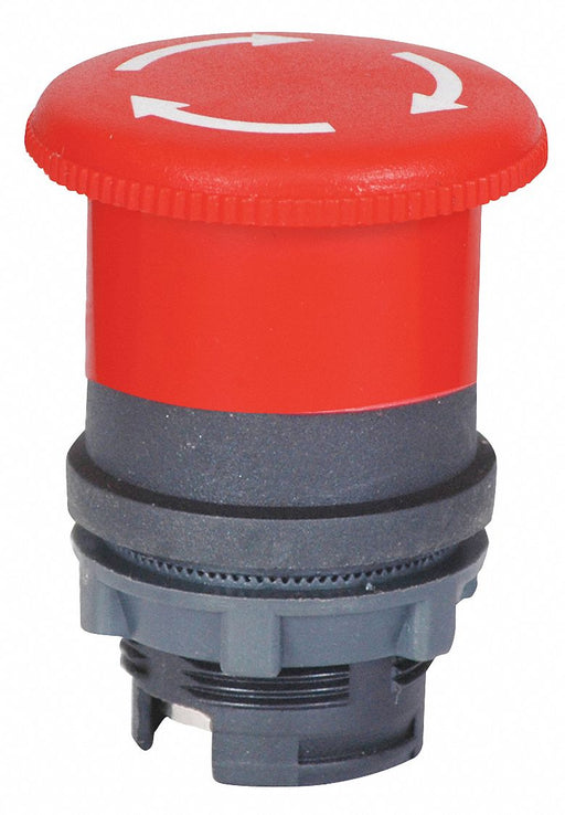 Mushroom Head Push Button Red 22mm
