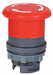 Mushroom Head Push Button Red 22mm