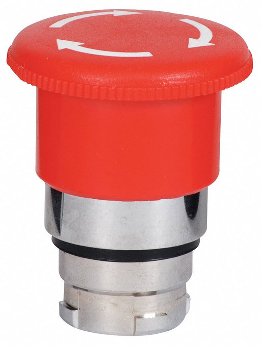 Mushroom Head Push Button Red 22mm