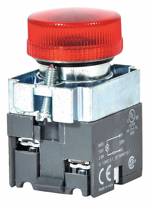 Pilot Light Red 22mm LED