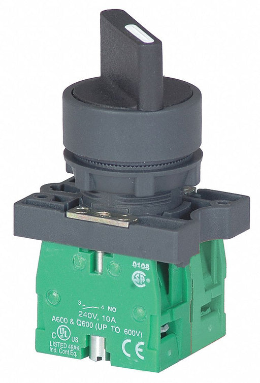 Selector Switch Non-Illum 3 Pos 22 mm