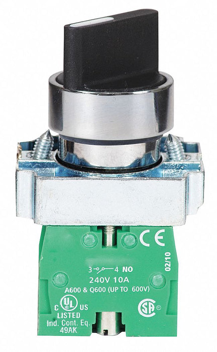 Selector Switch Non-Illum 3 Pos 22 mm