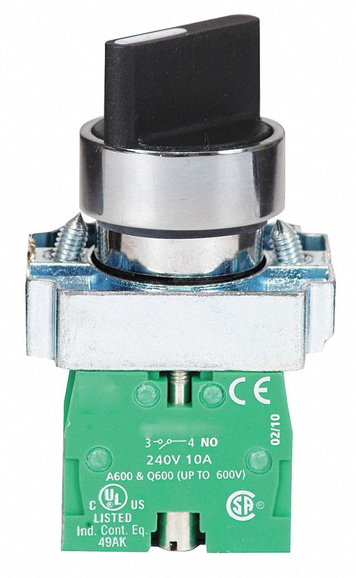 Selector Switch Non-Illum 3 Pos 22 mm