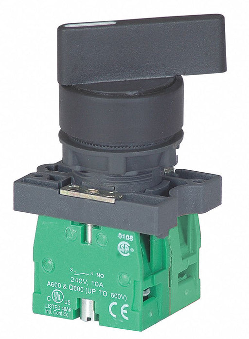 Selector Switch Non-Illum 3 Pos 22 mm