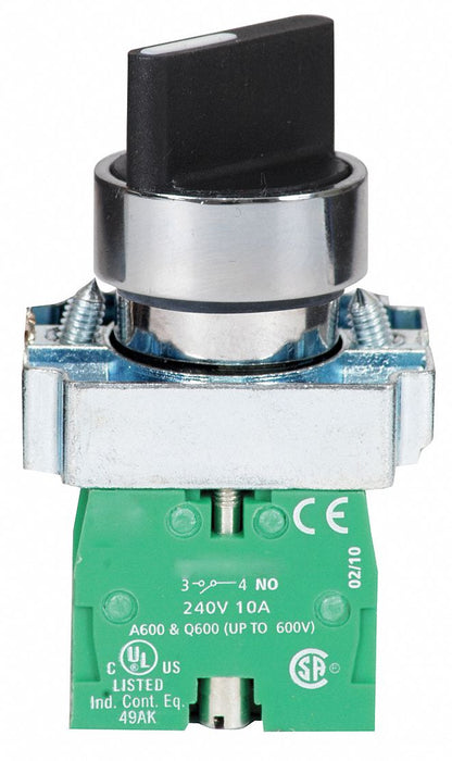Selector Switch Non-Illum 2 Pos 22 mm