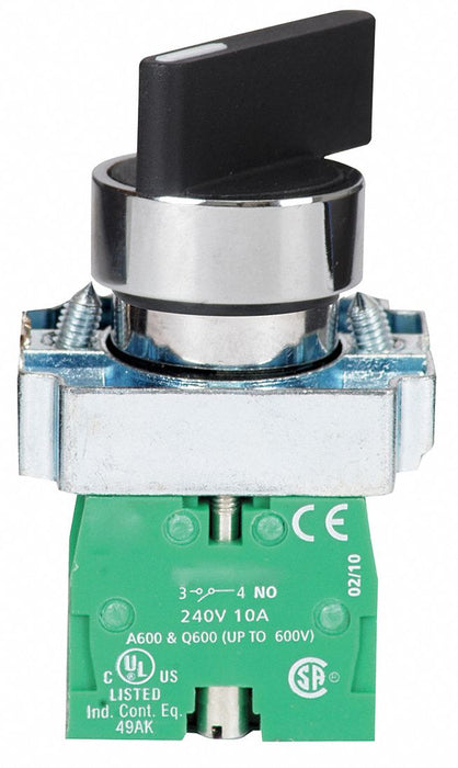 Selector Switch Non-Illum 3 Pos 22 mm