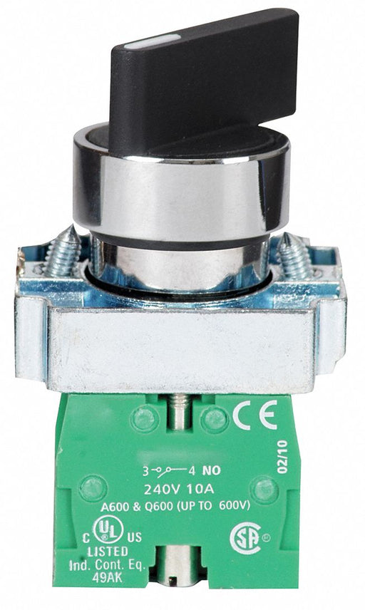 Selector Switch Non-Illum 3 Pos 22 mm
