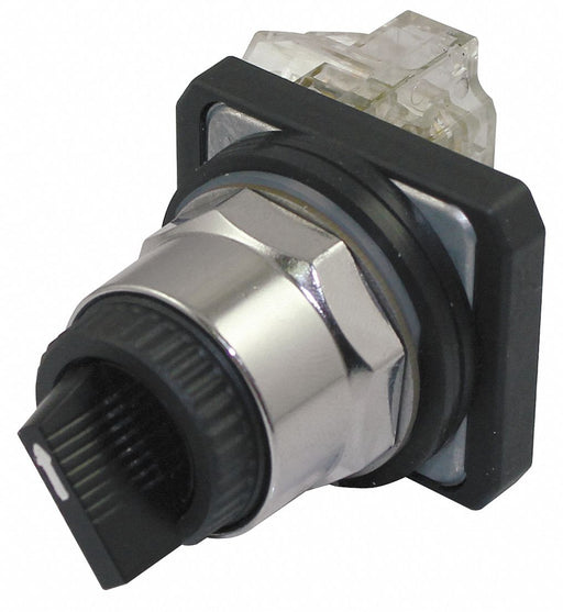 SelectorSwitch Non-Illum 2Pos 30mm Black