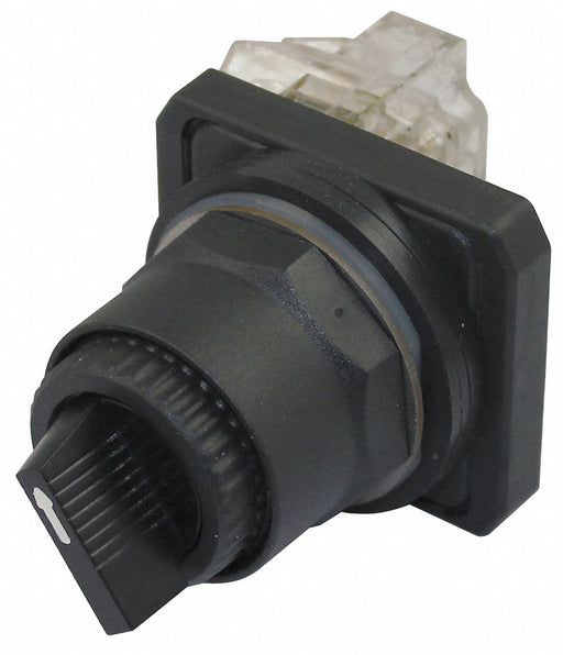 SelectorSwitch Non-Illum 2Pos 30mm Black