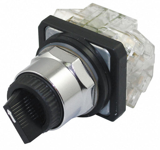 SelectorSwitch Non-Illum 2Pos 30mm Black