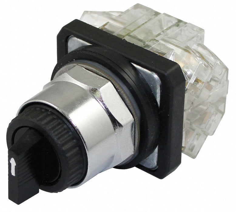 SelectorSwitch Non-Illum 3Pos 30mm Black