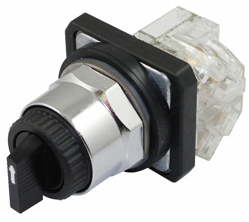SelectorSwitch Non-Illum 3Pos 30mm Black