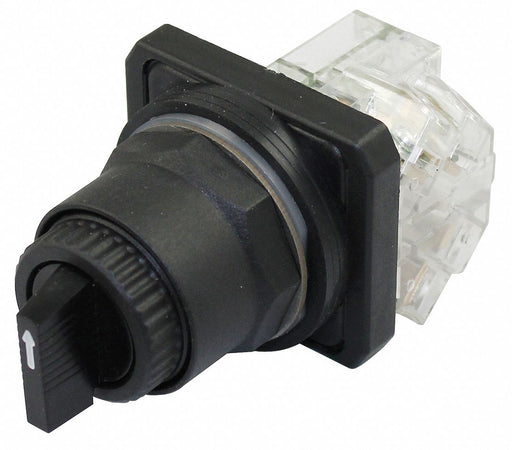 SelectorSwitch Non-Illum 3Pos 30mm Black