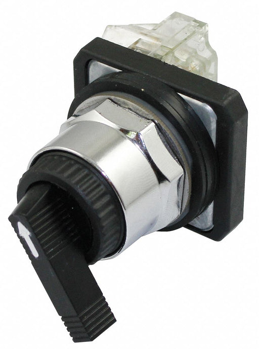 SelectorSwitch Non-Illum 2Pos 30mm Black